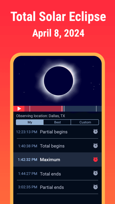 Eclipse Guide：Solar Eclipse'24 Screenshot