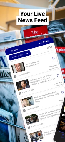 News Feedzer iPhone screenshot 1