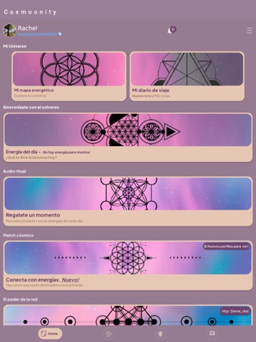 Cosmoonity iPad screenshot 1