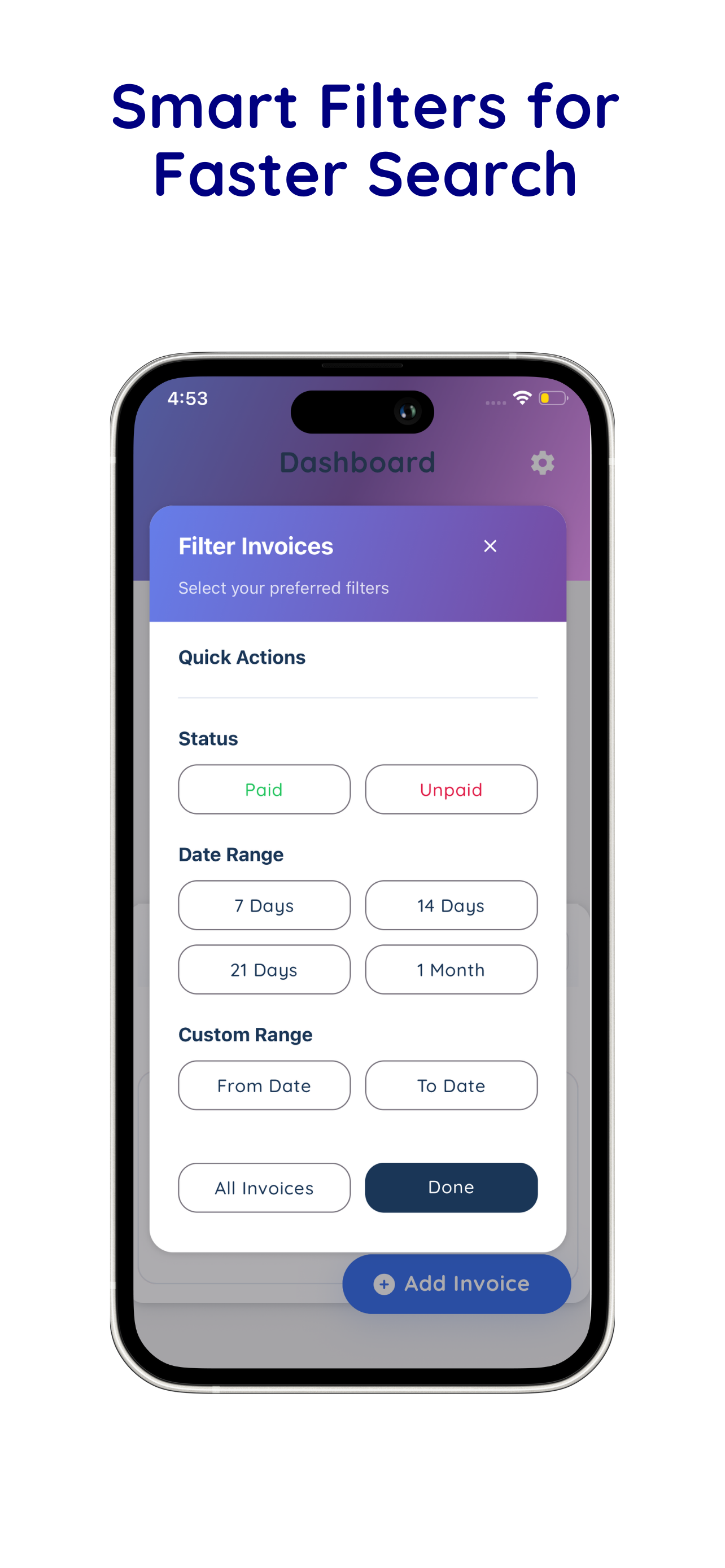 Quick Invoice Maker- PDF Maker