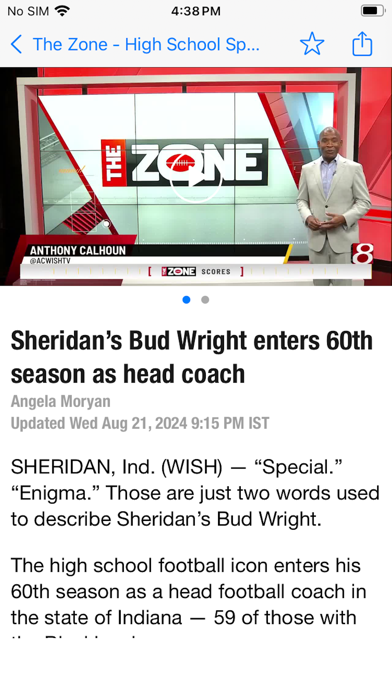 All Indiana Sports Screenshot