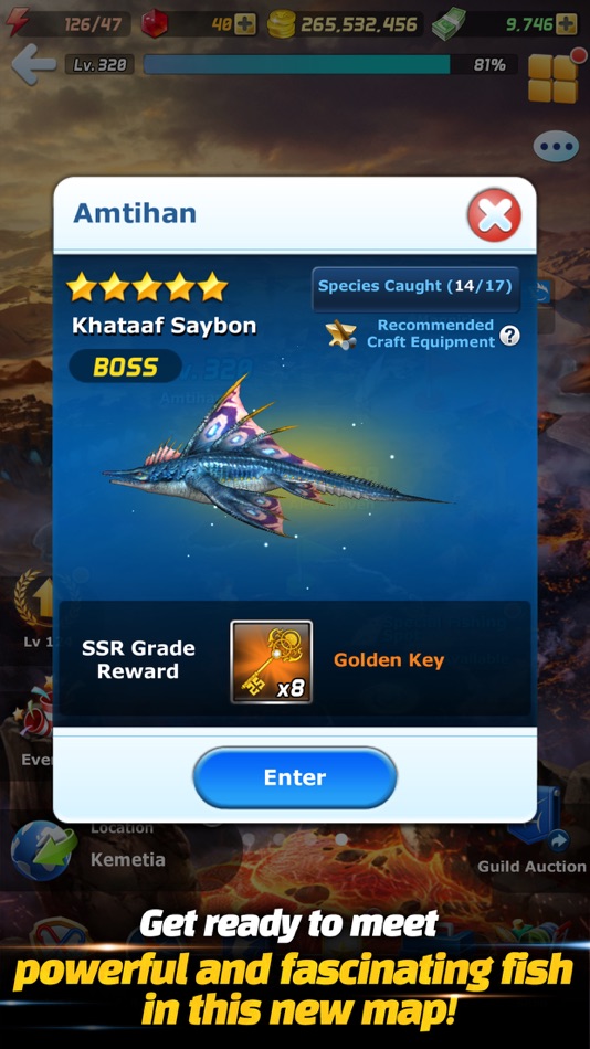 #2. Ace Fishing: Wild Catch (iOS) 由: Com2uS Corp.