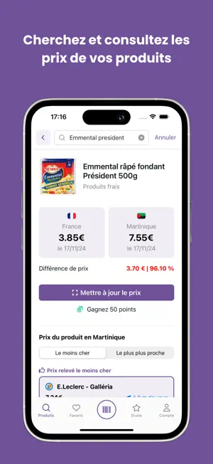 Kiprix - Comparateur de course screenshot 2