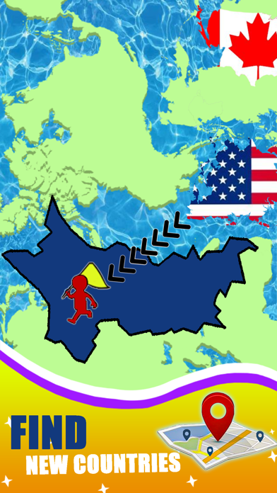 Flag Painting World Drops Fit Screenshot