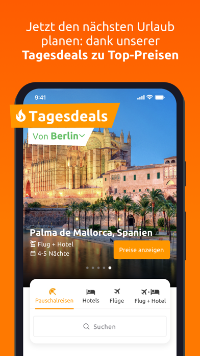 Screenshot #1 pour weg.de - Urlaub & Reisen