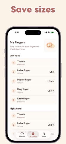 Ring Sizer: Measure App Screenshot 5 of 7