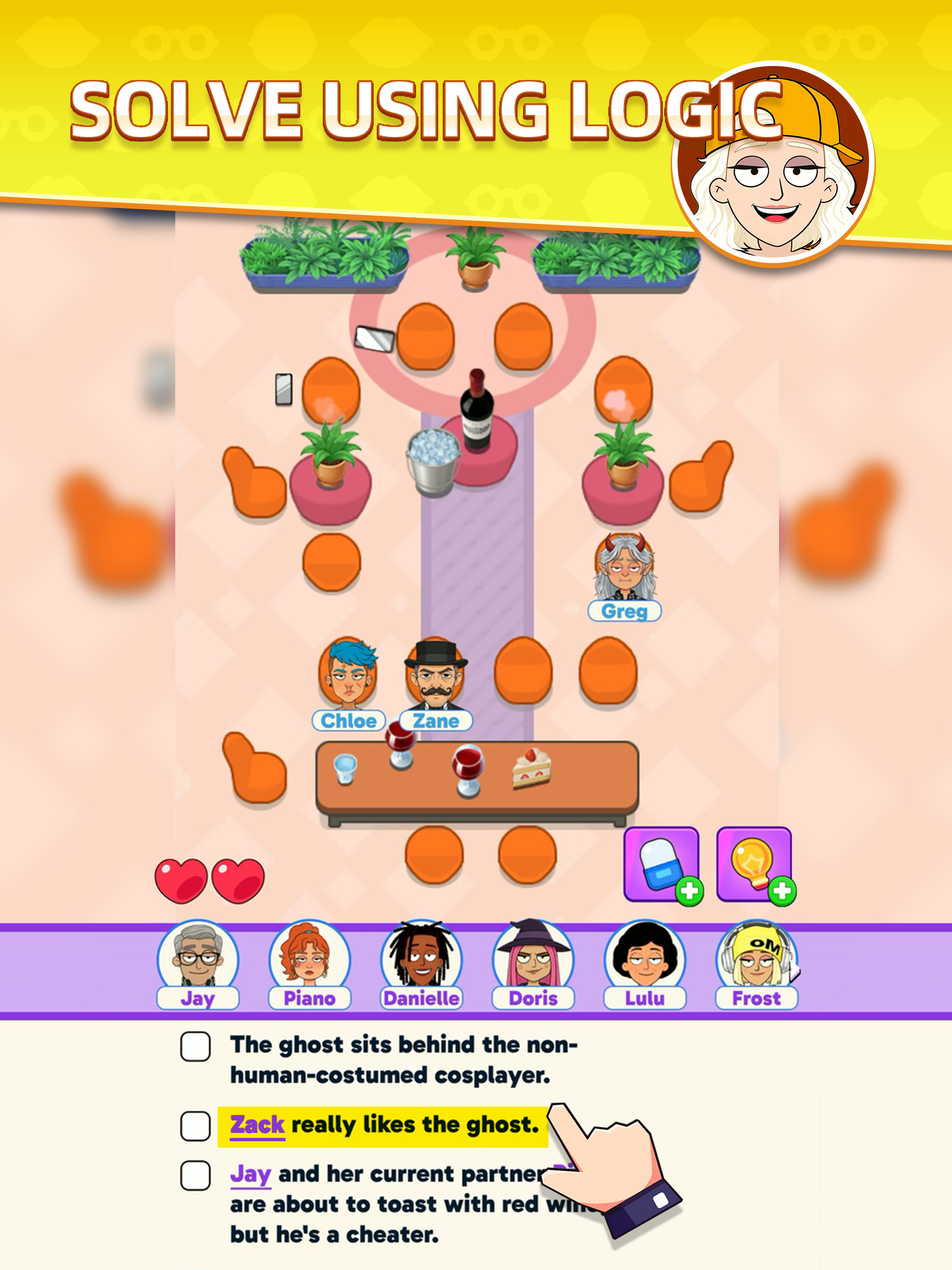 Seat Clue: Logic Puzzle Game screenshot 11