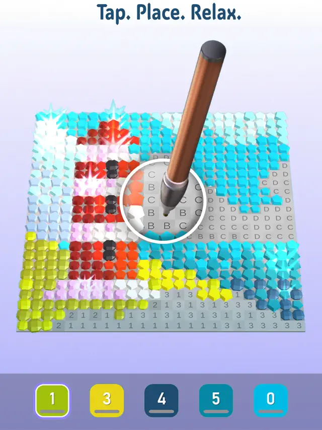 Diamond Painting ASMR Coloring screenshot 8