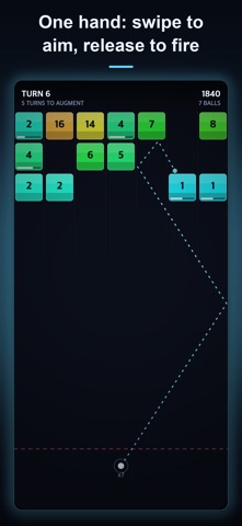 Glowbreak: Brick Breaker iPhone screenshot