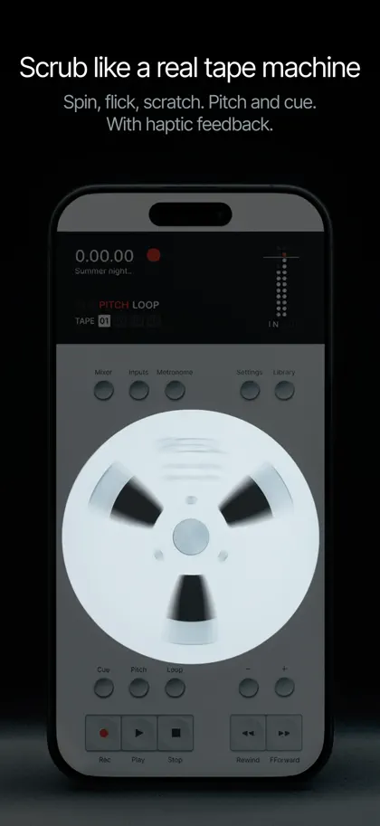 Screenshot 3 von 6 zu Reel: 4-Track Recorder