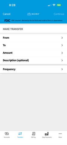 MRV Banks Mobile Screenshot 3 of 5