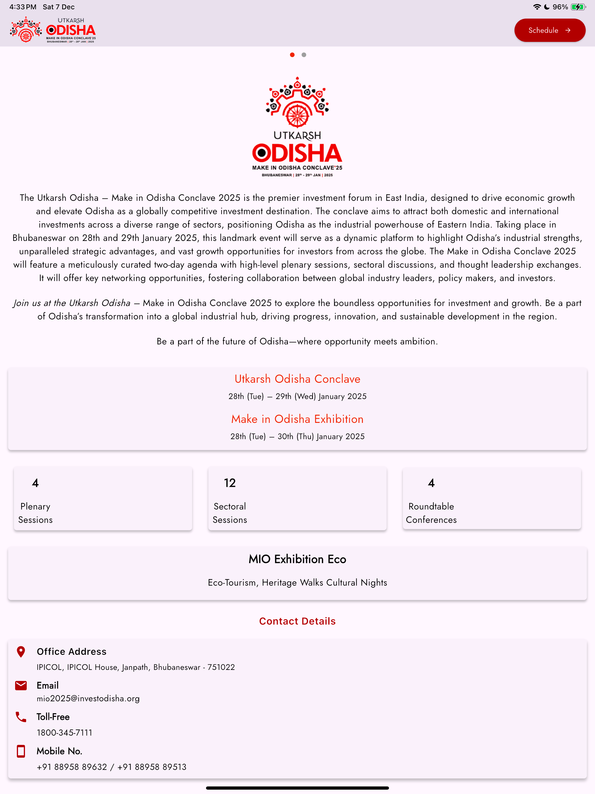 Utkarsh Odisha Conclave screenshot 8