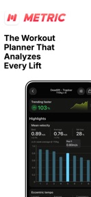 Metric - Strength Training screenshot
