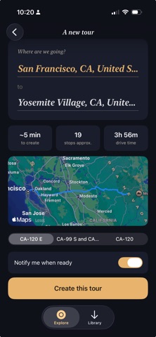 Waifarer: Trip Audio Guides screenshot