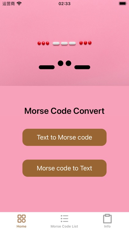 MorseCodeConvert - text