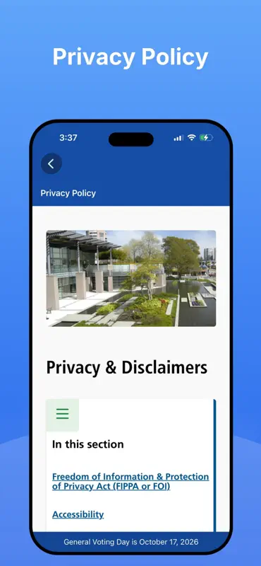 Richmond BC Election screenshot 5 of 5
