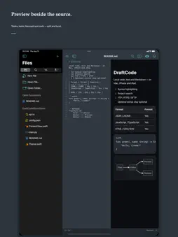 DraftCode: Code & Text Editor screenshot 10