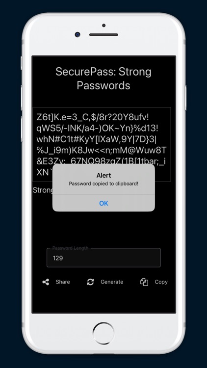 SecurePass: Strong Passwords