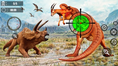 Wild Dino Hunting Zoo Games 3D Screenshot