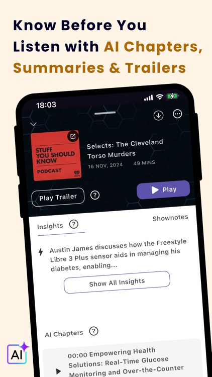 AI Podcast Player: Podurama
