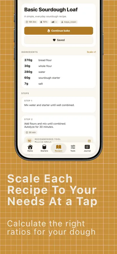 Yeasta: Sourdough Tracker screenshot 5