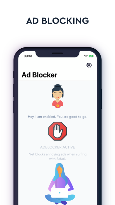 Screenshot #2 pour NetVPN Adblock Proxy Unlimited