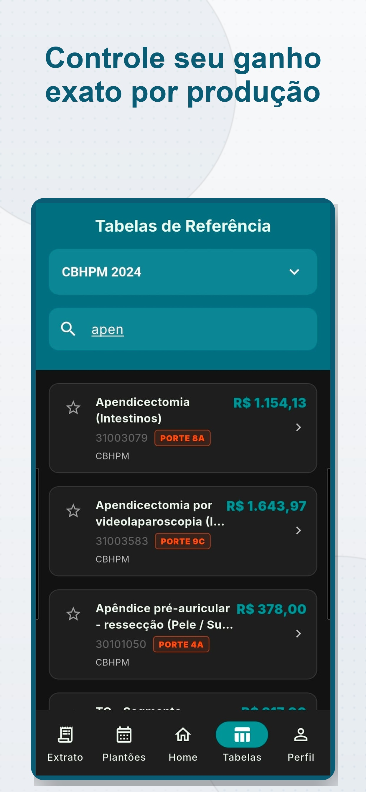 MedProd: Finanças Médicas screenshot 6