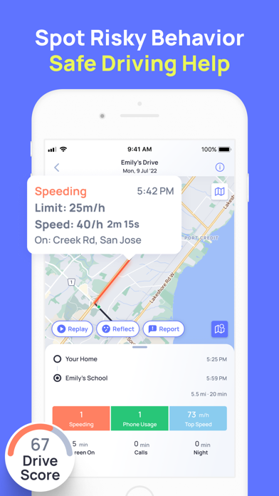 OtoZen - Safe Driving Tracker Screenshot