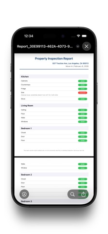 Clad: Property Inspections iPhone screenshot