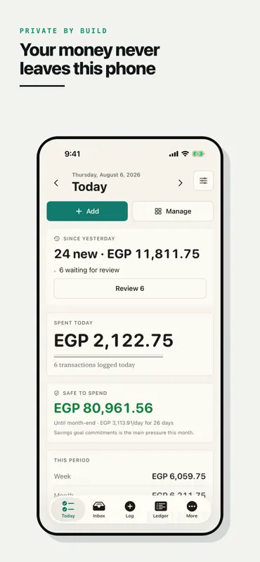 Money Talks — Private Finance screenshot 1 of 8