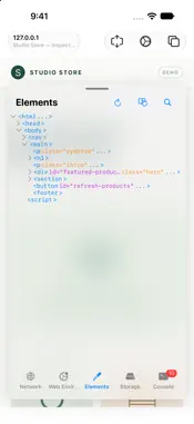 Tiny Web Inspector screenshot 3