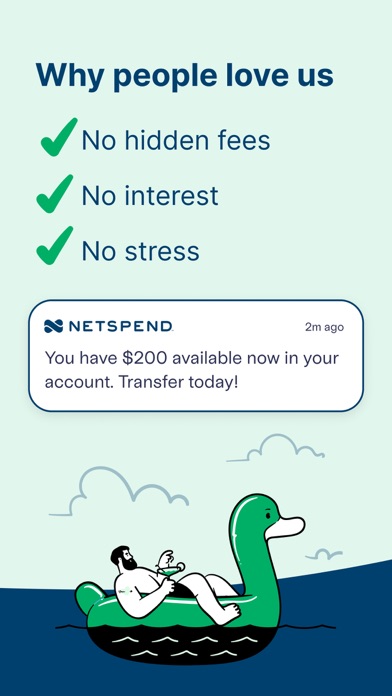 Netspend Earned Wage Access Screenshot
