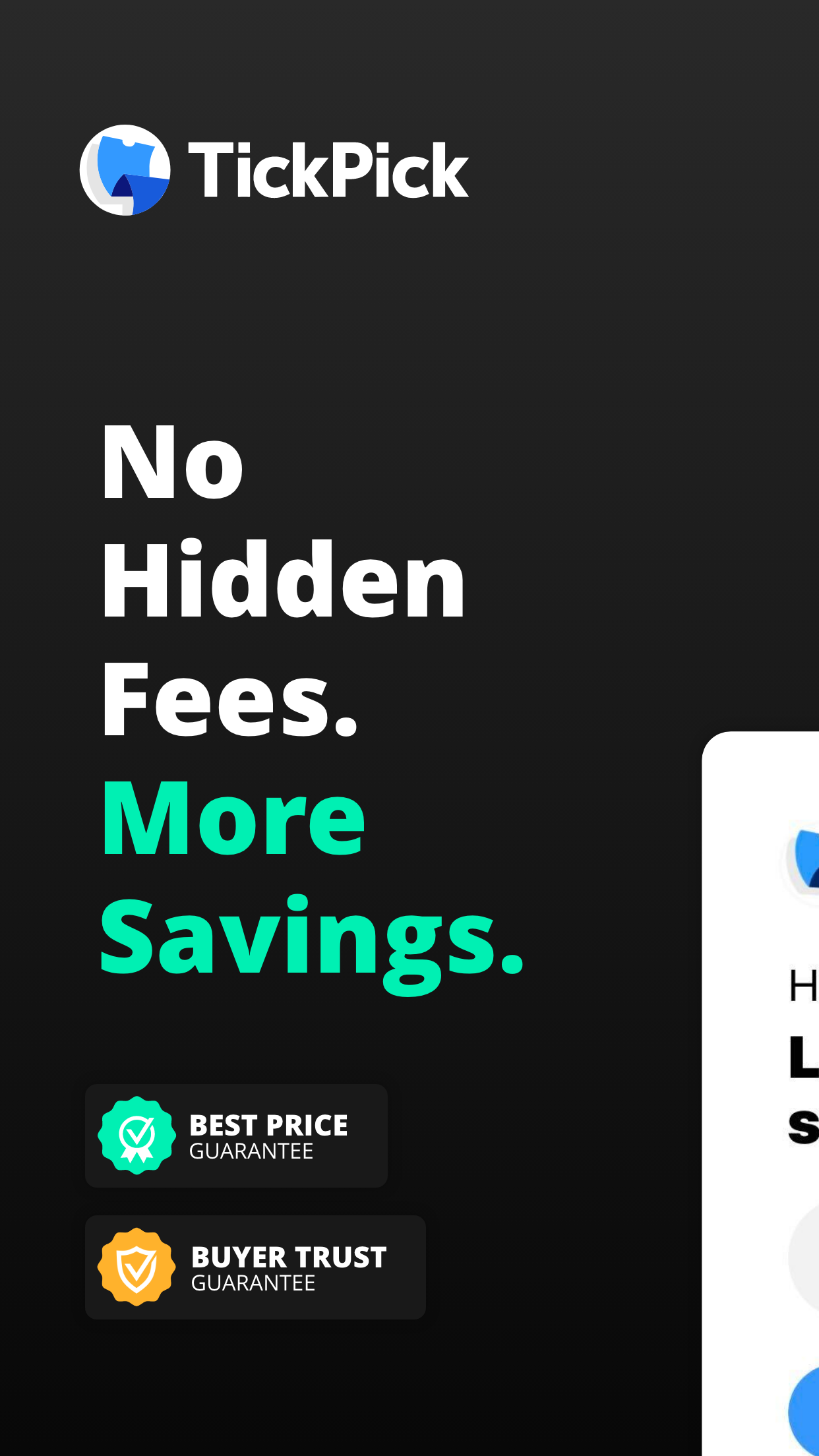 TickPick: No Fee Tickets screenshot 1