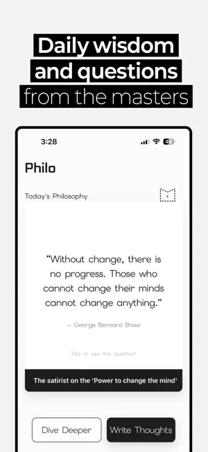 Philo: Chat with Philosophers screenshot 2