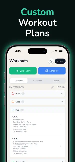 RecFit: Gym Guidebook & Log screenshot 4