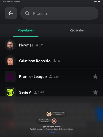 SokkerPRO iPad screenshot 3