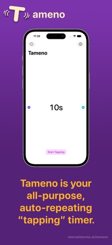 Tameno – Auto-Repeating Timers Screenshot 1 of 7
