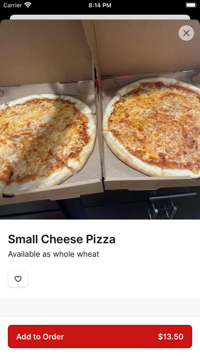 Brother Bruno's Pizza iPhone screenshot 4 - Food & Drink app