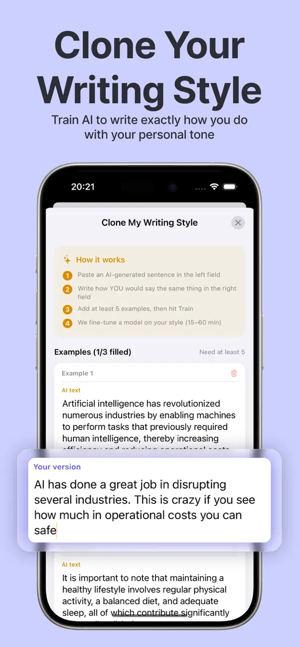 Screenshot #2 pour #1 AI Humanizer - AI to Human