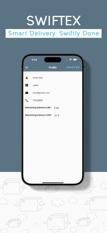 SWIFTEX Delivery Screenshot 5 of 5