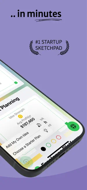 Monét - Startup Plan Builder screenshot 2