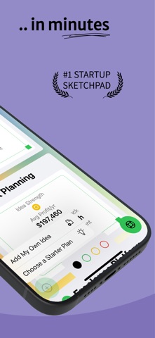 Monét - Startup Plan Builder Screenshot 2 of 10