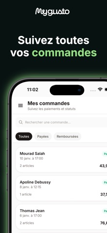 MyGusto Pro screenshot
