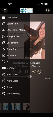 W4HC Radio & W4CS Radio iPhone screenshot