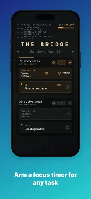 The Bridge: Task Manager screenshot 3