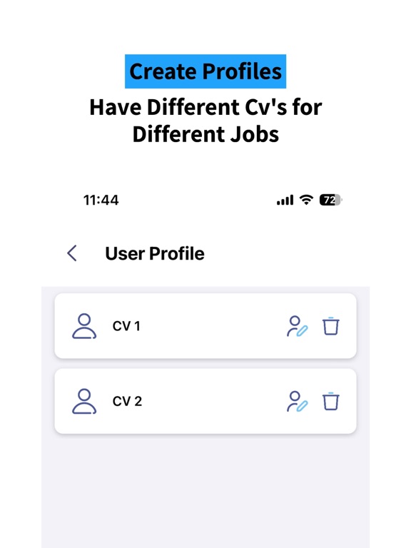 ResuME Maker - CV Jobs Builder iPad screenshot 6 - Business app