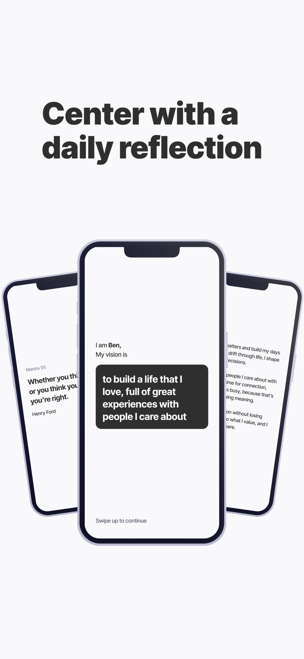 Screenshot 5 of Statements: Build Your Vision