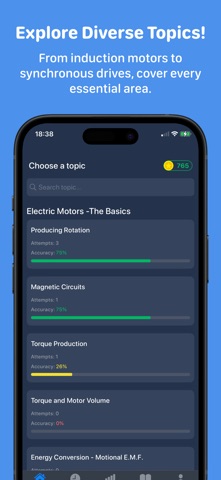 Electric Motors Quiz iPhone screenshot