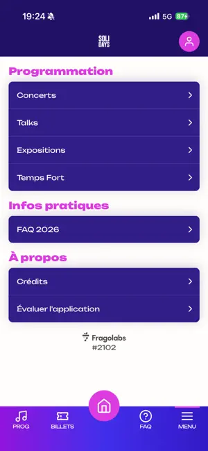 Solidays 2026 iPhone screenshot 5