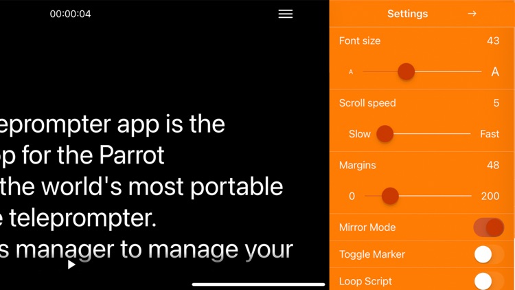 Parrot Teleprompter screenshot-6
